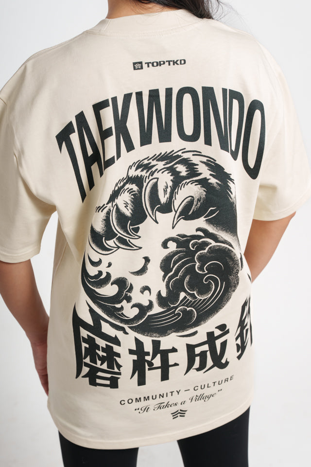 Heavy-Over Size Lifestyle Tee: "Nature's Flow"