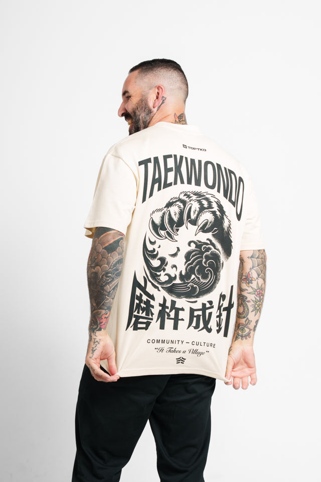 Heavy-Over Size Lifestyle Tee: "Nature's Flow"