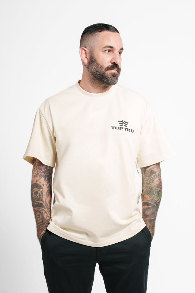 Heavy-Over Size Lifestyle Tee: "Nature's Flow"