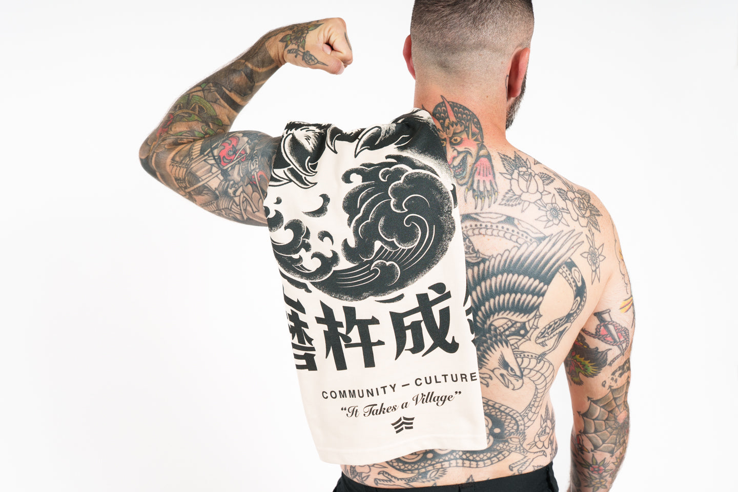 Heavy-Over Size Lifestyle Tee: "Nature's Flow"