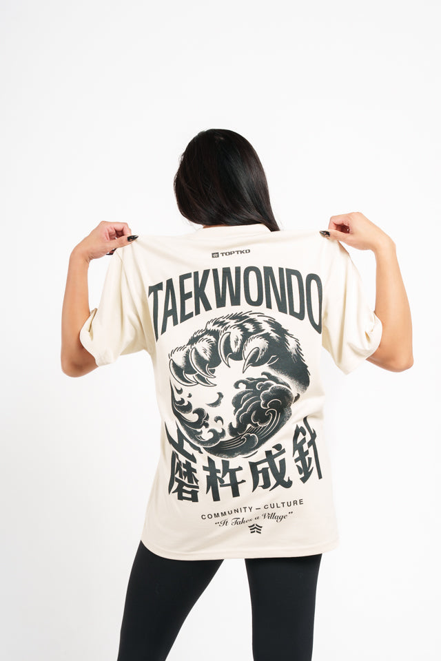 Heavy-Over Size Lifestyle Tee: "Nature's Flow"