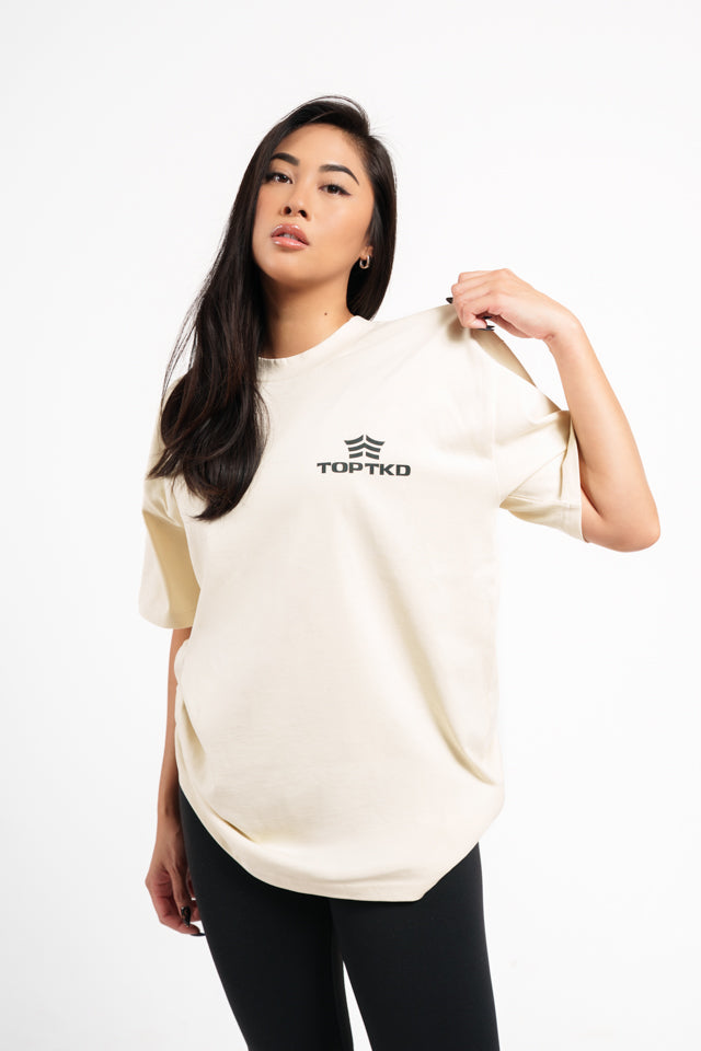 Heavy-Over Size Lifestyle Tee: "Nature's Flow"