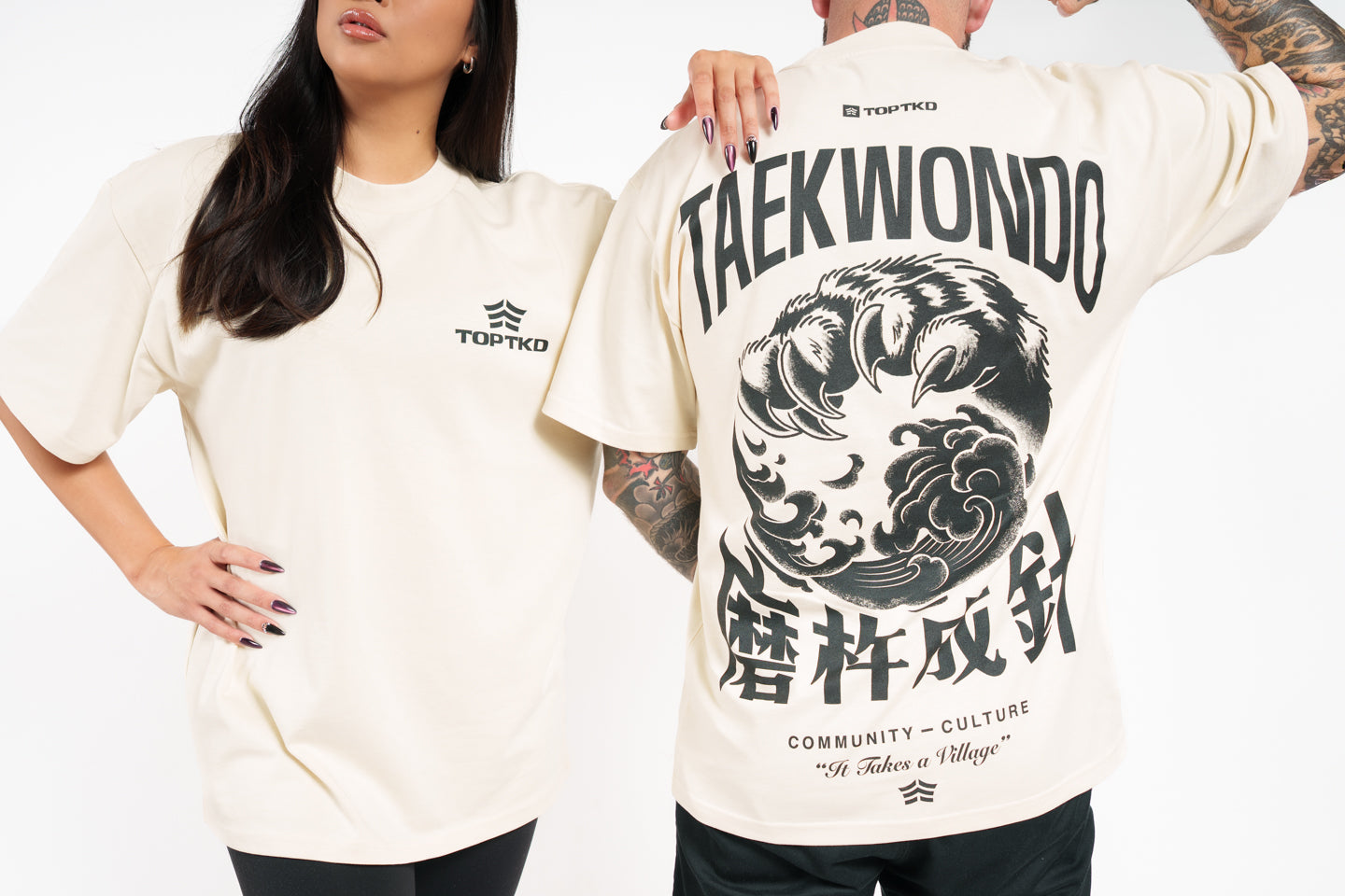 Heavy-Over Size Lifestyle Tee: "Nature's Flow"